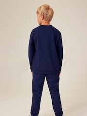 adidas Blue Entrada 22 Sweat Joggers - Image 3 of 6
