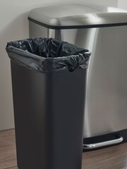 Chrome 24L Twin Compartment Recycling Bin - Image 5 of 5