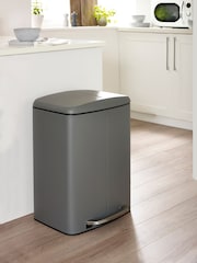 Charcoal Grey 40L Twin Compartment Recycling Bin - Image 1 of 4