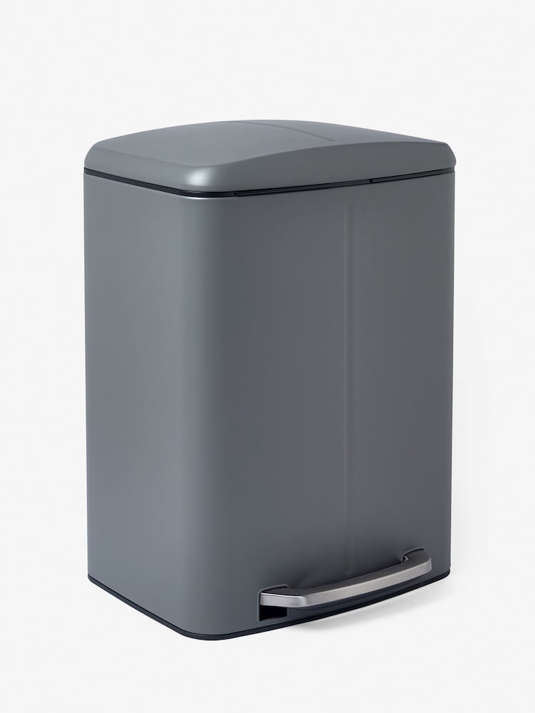Charcoal Grey 40L Twin Compartment Recycling Bin - Image 4 of 4