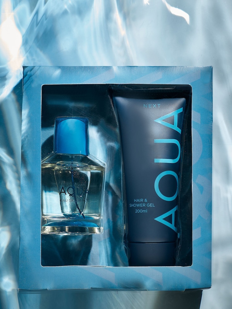 Aqua 100ml Eau De Parfum Gift Set - Image 1 of 3