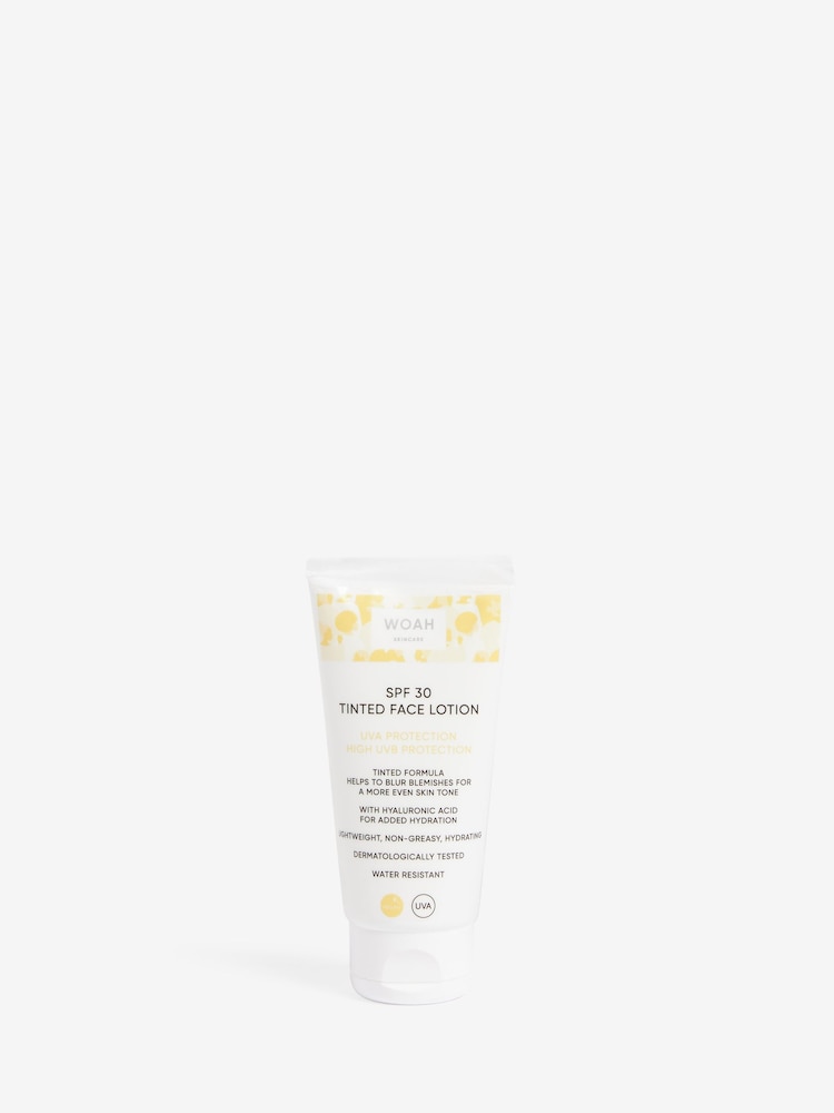 WOAH by Next SPF 30 Tinted Face Lotion 50ml Vegan Friendly - Image 4 of 4