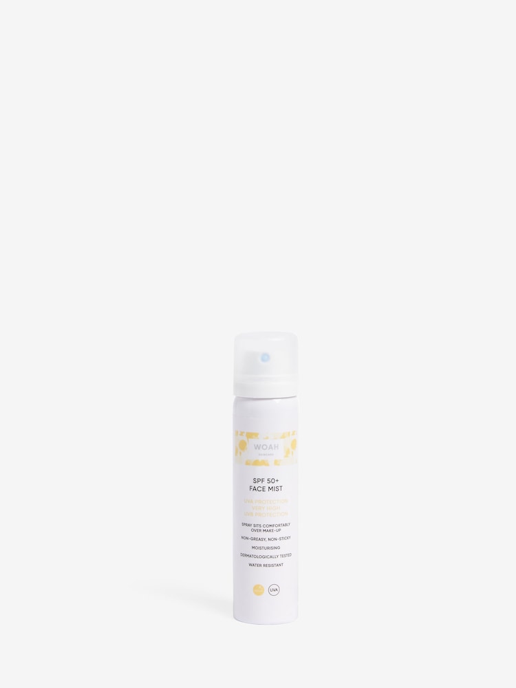 WOAH by Next SPF 50 Facial Mist 75ml Vegan Friendly - Image 4 of 4