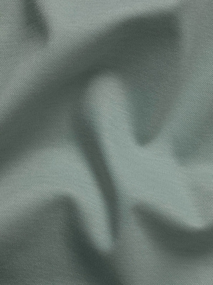 Nanə Yaşıl - Charles Tyrwhitt Qısa Qollu Polo Köynək - 6şəkildən 6 şəkil