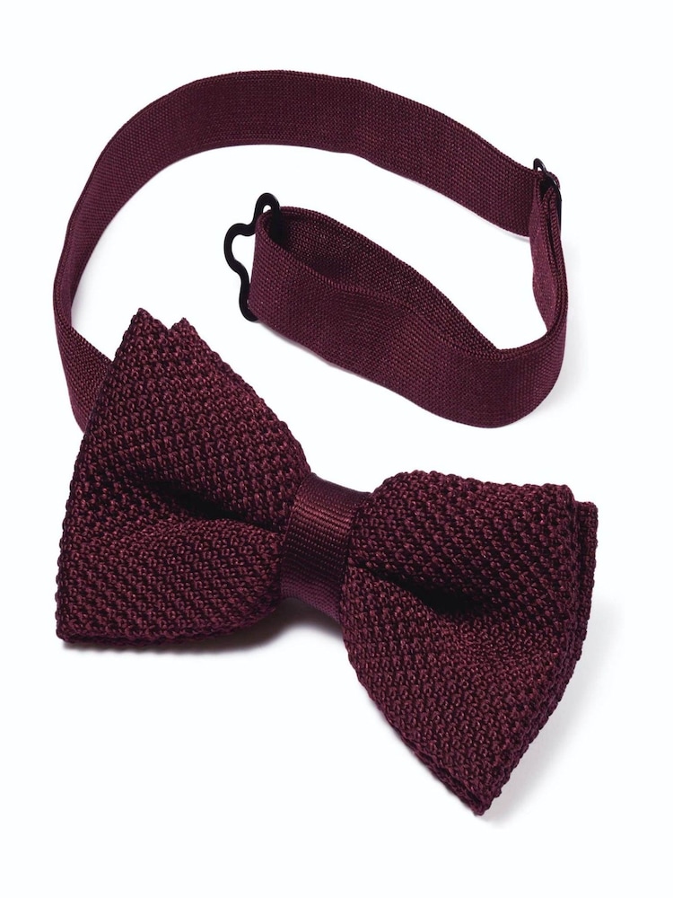 Κόκκινο - Charles Tyrwhitt Κλασσικό πλεκτό πλεκτό παπιγιόν - Εικόνα 1 από 1