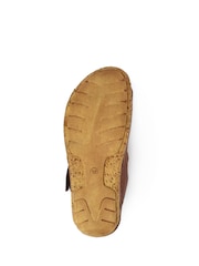 Pavers Tan Ladies Leather Wide Fit Sandals - Image 5 of 5