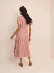 Nobodys Child Red Quinn Midi Dress - Image 2 of 5