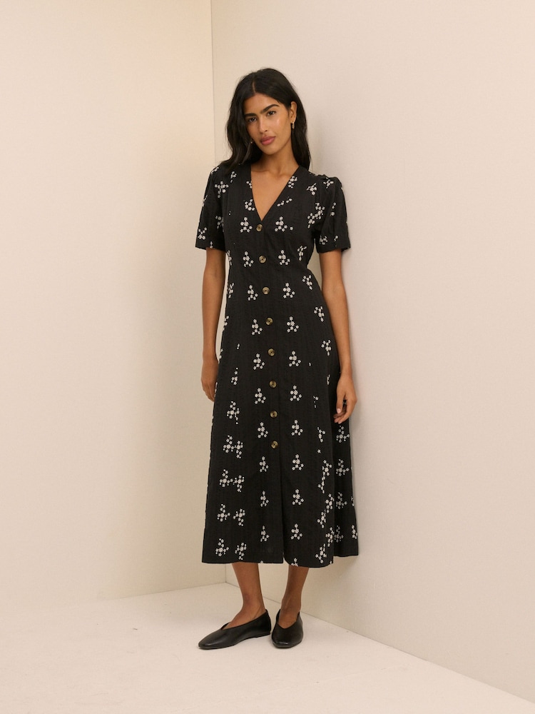 Nobodys Child Zeyna Midi Dress - Imagen 1 de 5