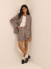 Nobodys Child Grey Mini Wrap Kilt Skirt - Image 2 of 5
