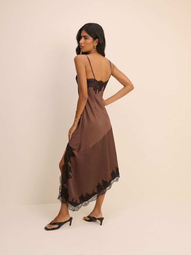 Nobodys Child Brown Zaria Midaxi Dress - Image 2 of 5