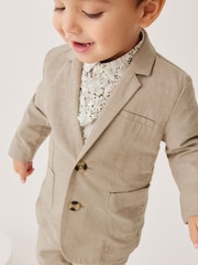Stone - Blazer-Set mit Karohemd (3M.–9J.) - Bild 4 von 9