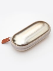 Caroline Gardner Gold Oversized Sunglasses - Image 1 of 2