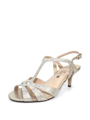Lunar Francie Wide Fit Gemstone Sandals - Image 4 of 5