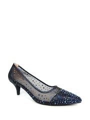 Azul - Lunar Alisha Gemstone Kitten Heel Shoes - Imagem 5 de 7
