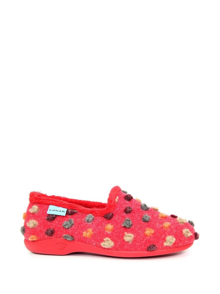 Rot - Lunar Helix Slipper mit Punkten - Bild 1 von 4