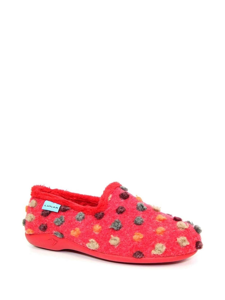 Rot - Lunar Helix Slipper mit Punkten - Bild 2 von 4 Rot - Lunar Helix Slipper mit Punkten - Bild 2 von 4
