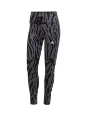 adidas Grey Tiger Print Leggings - Image 6 of 6