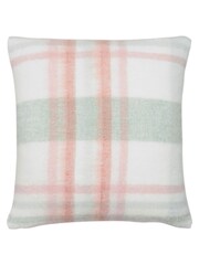 Laura Ashley Sage Green Colton Check Cushion - Image 2 of 2