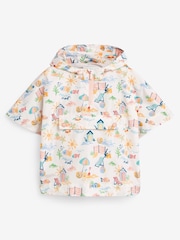 Krem plaža z motivom junaka - odporen na dež Overhead Printed komplet Away Poncho Cagoule (3mths-7yrs) - Slika 5 iz 7