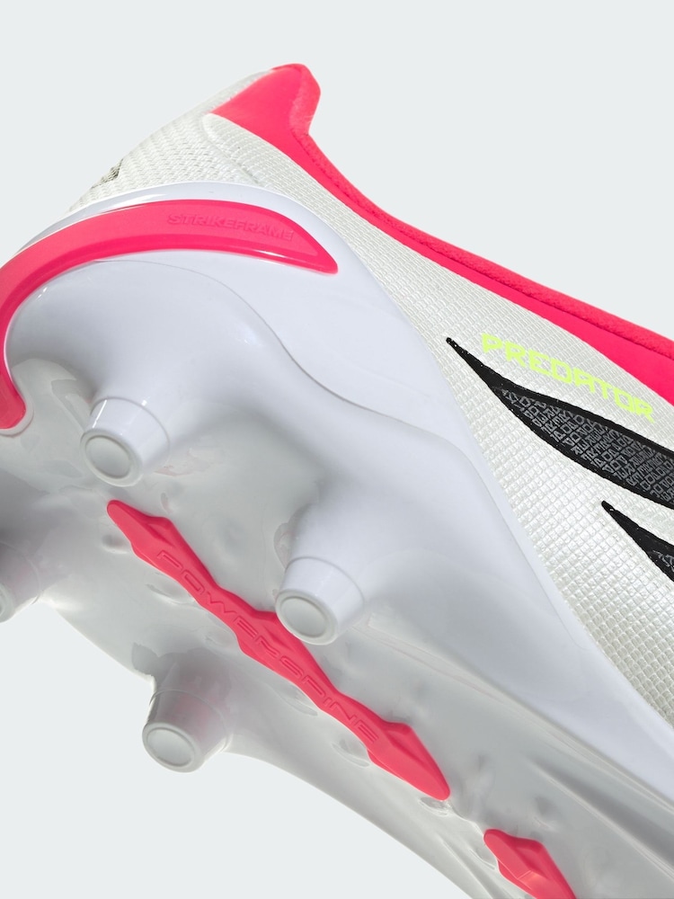 adidas Red Predator League Fold-Over Tongue Artificial Ground Football Boots - Image 4 of 4 adidas Red Predator League Fold-Over Tongue Artificial Ground Football Boots - Image 4 of 4
