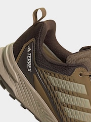 adidas Brown Terrex Tracefinder 2 Climaproof Trail Running Shoes - Image 6 of 10