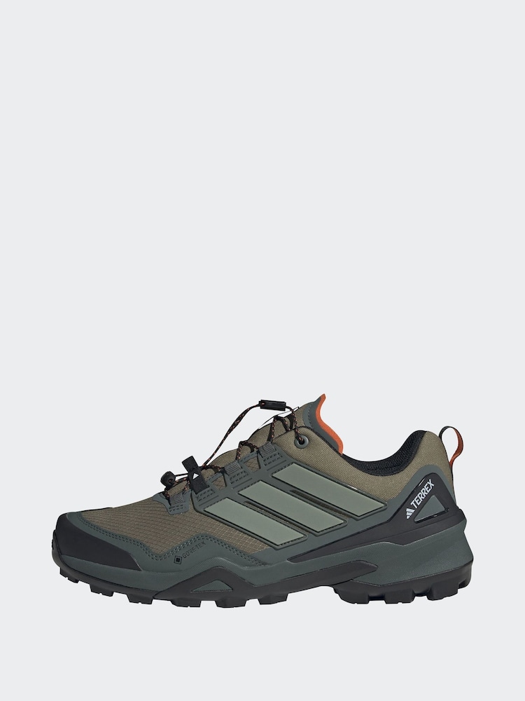 adidas Green Terrex Skychaser Gore-Tex Hiking Shoes - Image 10 of 10 adidas Green Terrex Skychaser Gore-Tex Hiking Shoes - Image 10 of 10