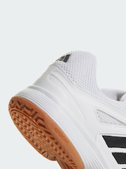 adidas White Speedcourt Indoor Shoes - Image 4 of 4