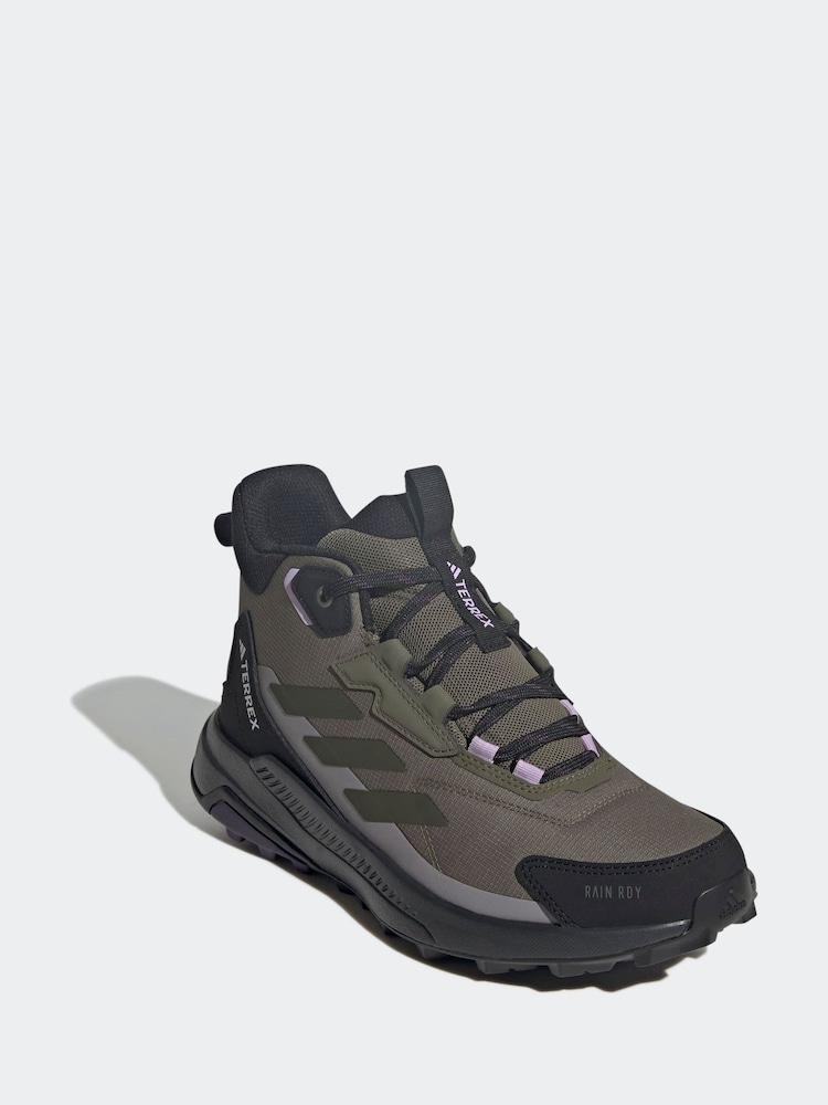adidas Green Terrex Anylander Mid Rain.Rdy Hiking Shoes - Image 1 of 10 adidas Green Terrex Anylander Mid Rain.Rdy Hiking Shoes - Image 1 of 10
