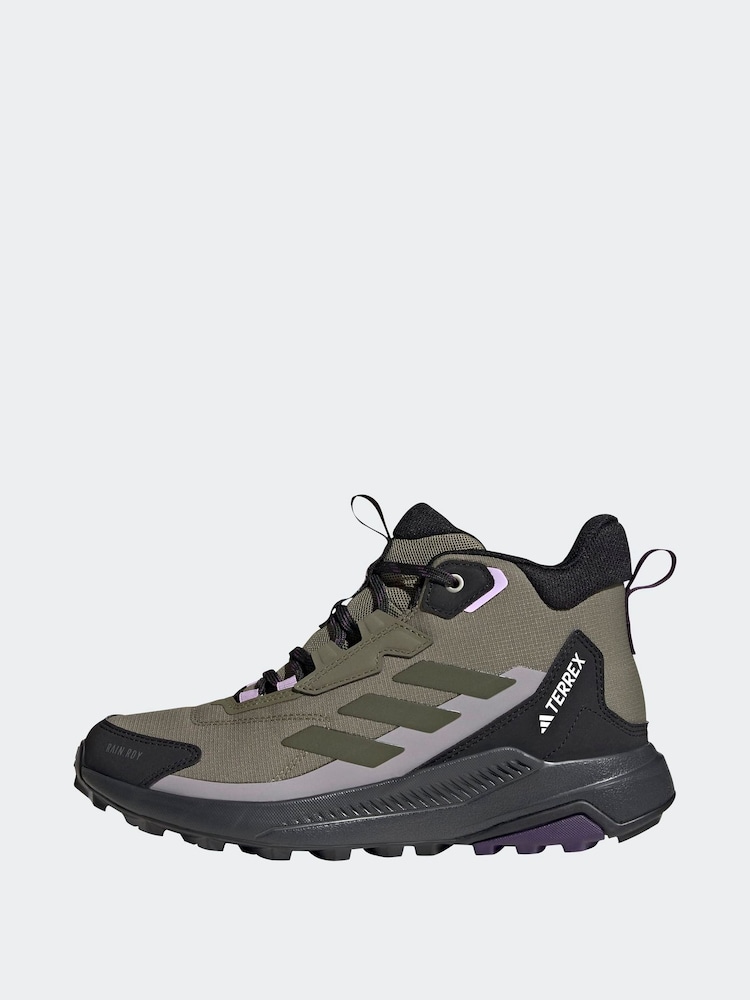 adidas Green Terrex Anylander Mid Rain.Rdy Hiking Shoes - Image 10 of 10 adidas Green Terrex Anylander Mid Rain.Rdy Hiking Shoes - Image 10 of 10