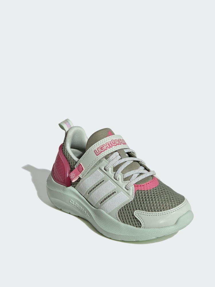 adidas Green Lightorama Runner Children Shoes - Image 1 of 4 adidas Green Lightorama Runner Children Shoes - Image 1 of 4