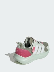 adidas Green Lightorama Runner Children Shoes - Image 2 of 4
