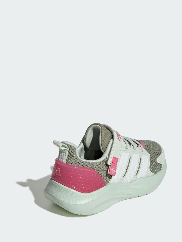 adidas Green Lightorama Runner Children Shoes - Image 2 of 4 adidas Green Lightorama Runner Children Shoes - Image 2 of 4