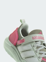 adidas Green Lightorama Runner Children Shoes - Image 3 of 4