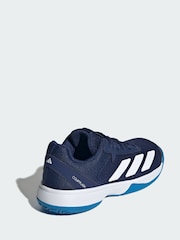 adidas Blue Courtflash Tennis Shoes - Image 2 of 4