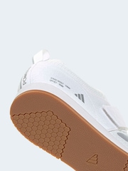adidas White Powerlift 5 Weightlifting Shoes - Image 7 of 10