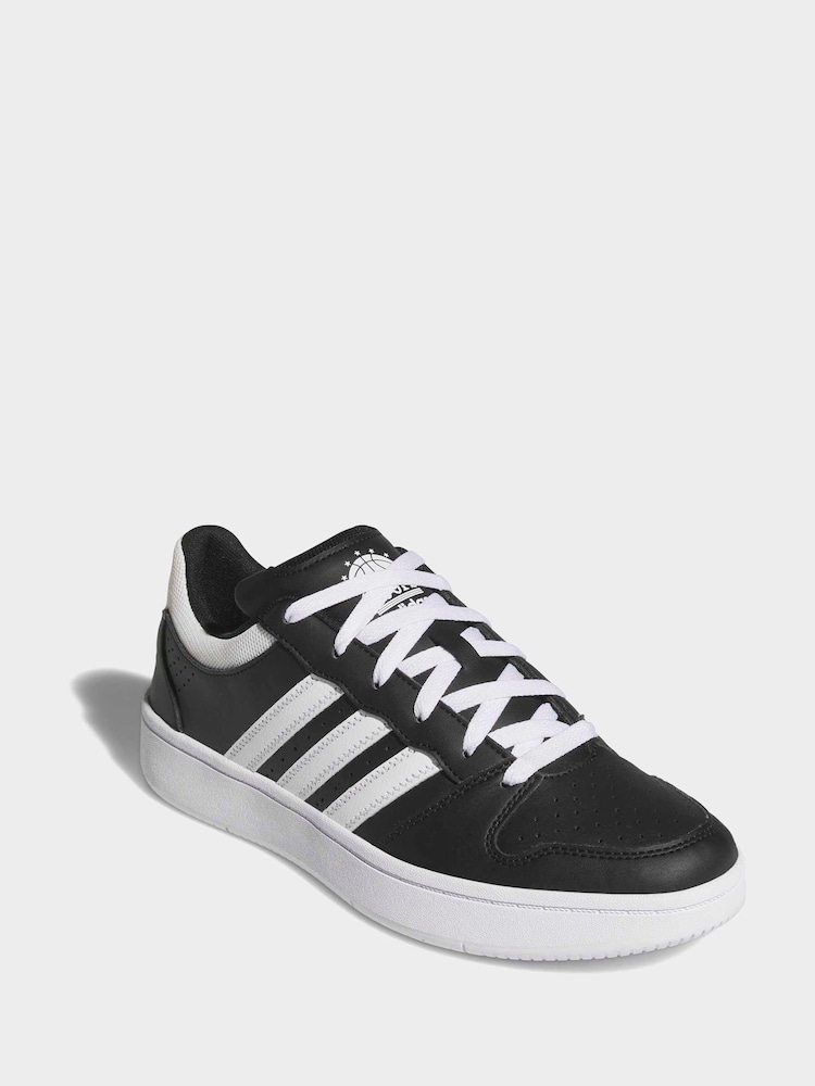 adidas Black Hoops Classic Shoes - Image 1 of 10 adidas Black Hoops Classic Shoes - Image 1 of 10