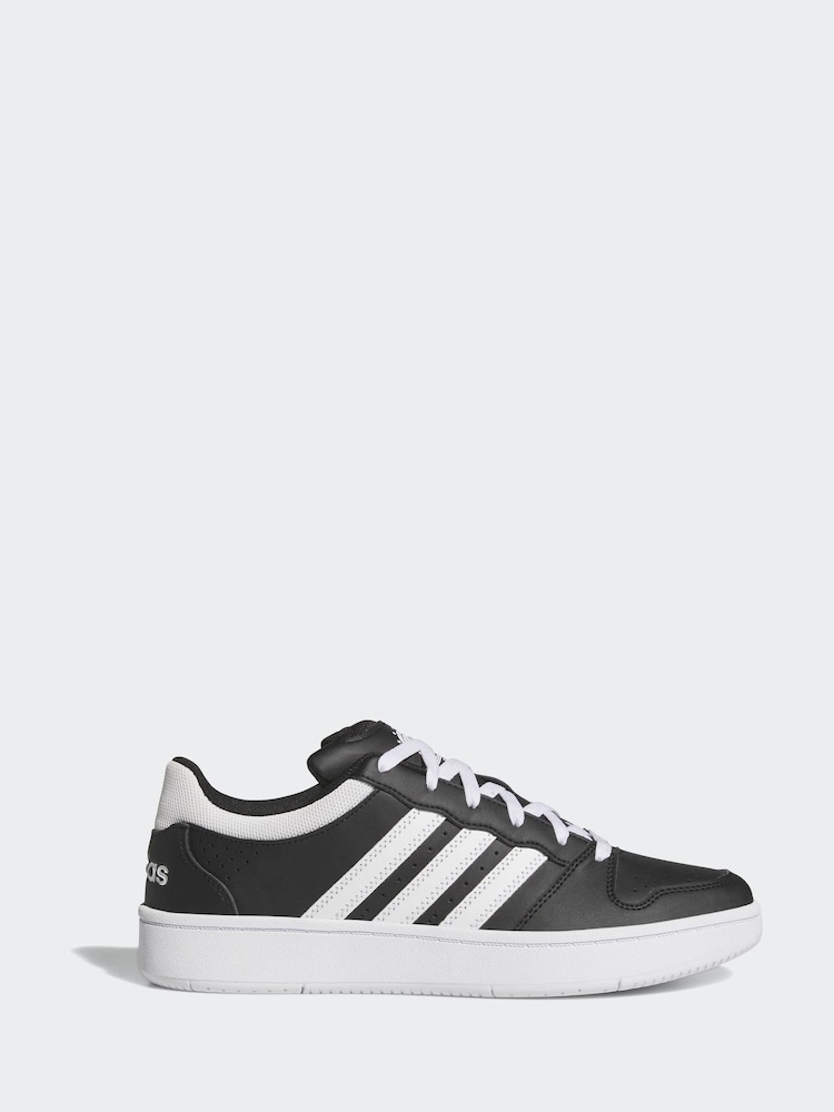 adidas Black Hoops Classic Shoes - Image 2 of 10 adidas Black Hoops Classic Shoes - Image 2 of 10