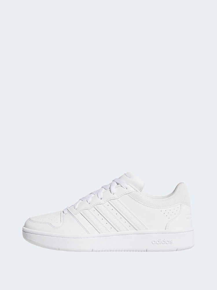 adidas White Hoops Classic Shoes - Image 10 of 10 adidas White Hoops Classic Shoes - Image 10 of 10