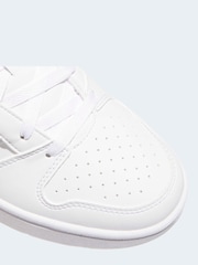 adidas White Hoops Classic Shoes - Image 6 of 10