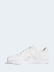 adidas White Hoops Classic Shoes - Image 8 of 10