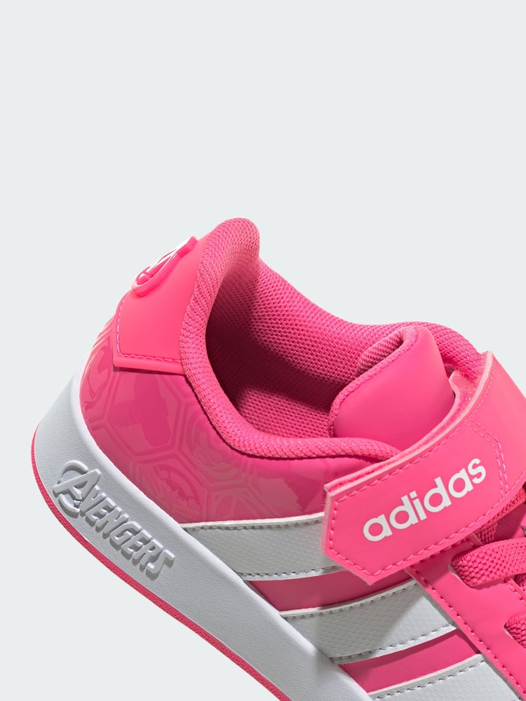 adidas Pink Marvel Avengers Grand Court Shoes - Image 4 of 4 adidas Pink Marvel Avengers Grand Court Shoes - Image 4 of 4