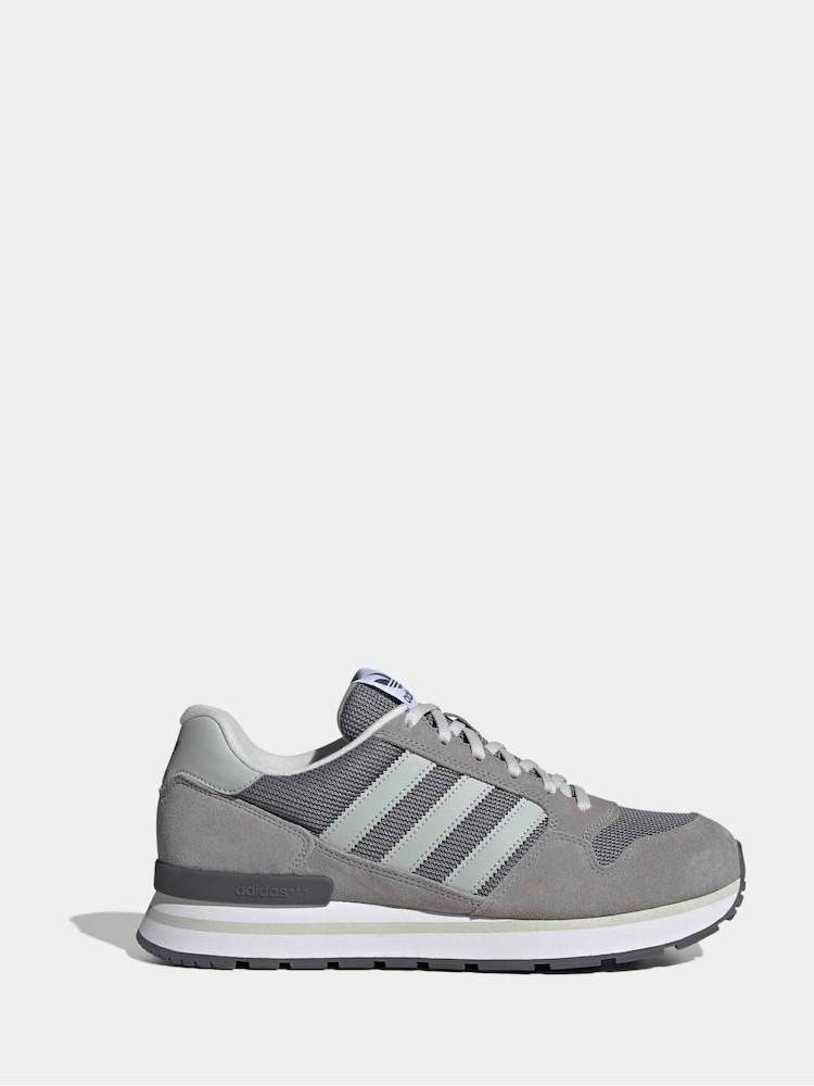adidas originals Grey Zx 500 Rs Shoes - Image 2 of 10 adidas originals Grey Zx 500 Rs Shoes - Image 2 of 10