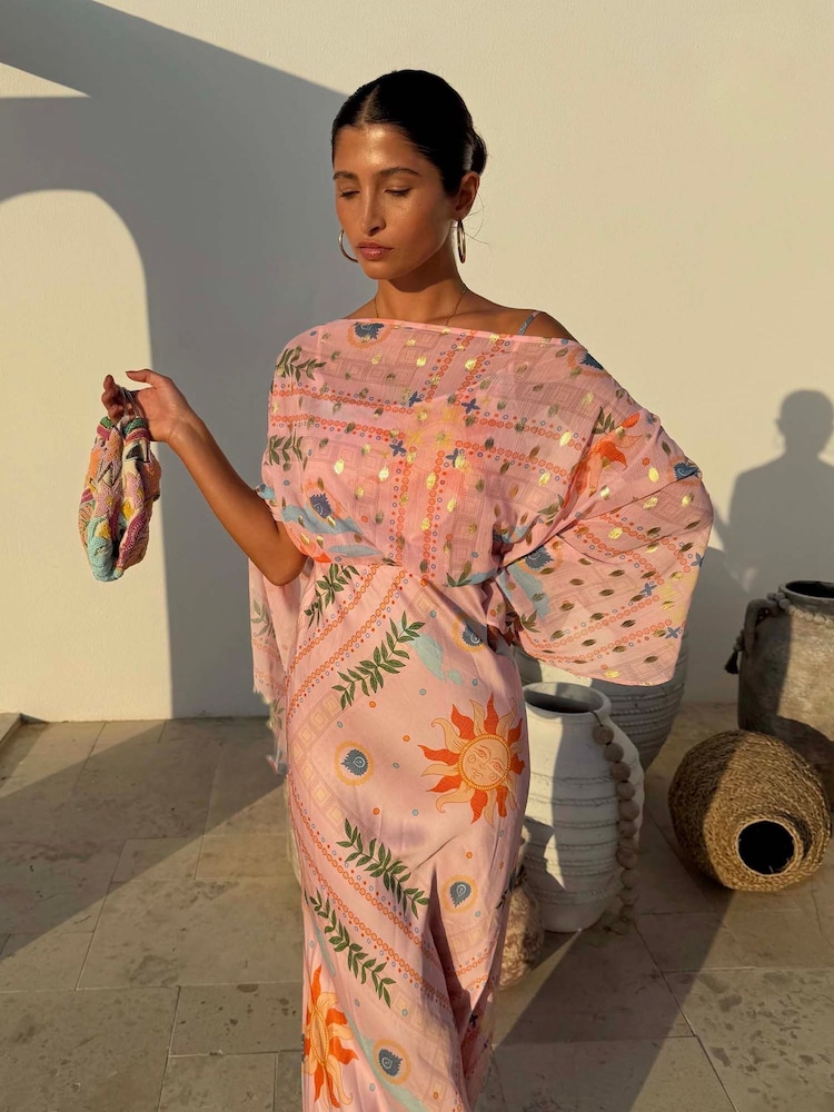 Never Fully Dressed Pink Sun Anais Dress - Image 2 of 6 Never Fully Dressed Pink Sun Anais Dress - Image 2 of 6