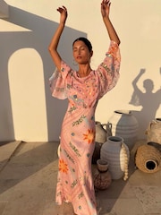 Never Fully Dressed Pink Sun Anais Dress - Image 3 of 6
