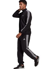 Черный - Adidas 3-в полоску тканый спортивный костюм - Image 1 of 8