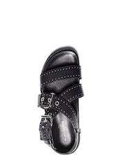 AllSaints Black Nina Sandals - Image 5 of 6