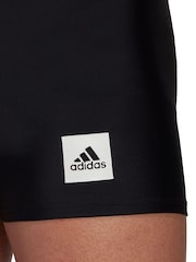 adidas Black Performance Solid Swim Boxers - Image 5 of 6