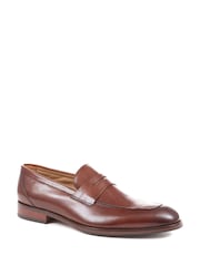 Jones Bootmaker Leather Penny Loafers - Image 4 of 6