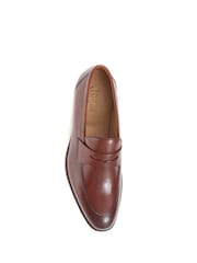 Jones Bootmaker Leather Penny Loafers - Image 5 of 6