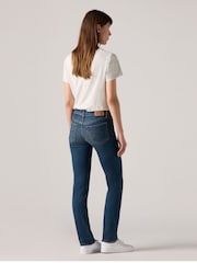 Azul lavado oscuro - Vaqueros slim con diseño moldeador 312™ de Levi's® - Imagen 3 de 5
